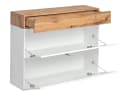 ASM-Moebel Garderoben-Set Flurgarderobe EASY V mit Spiegel und Push-Click System Bild 4