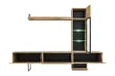 ASM-Moebel Wohnwand RISE mit LED-Beleuchtung und Push-Click-System Bild 3
