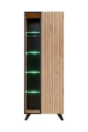 ASM-Moebel Wohnwand LIAM mit LED-Beleuchtung und Push-Click-System Bild 3