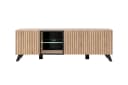 ASM-Moebel Wohnwand LIAM mit LED-Beleuchtung und Push-Click-System Bild 5