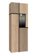ASM-Moebel Wohnwand CROSS Hochglanz mit LED & Push-Click Bild 1