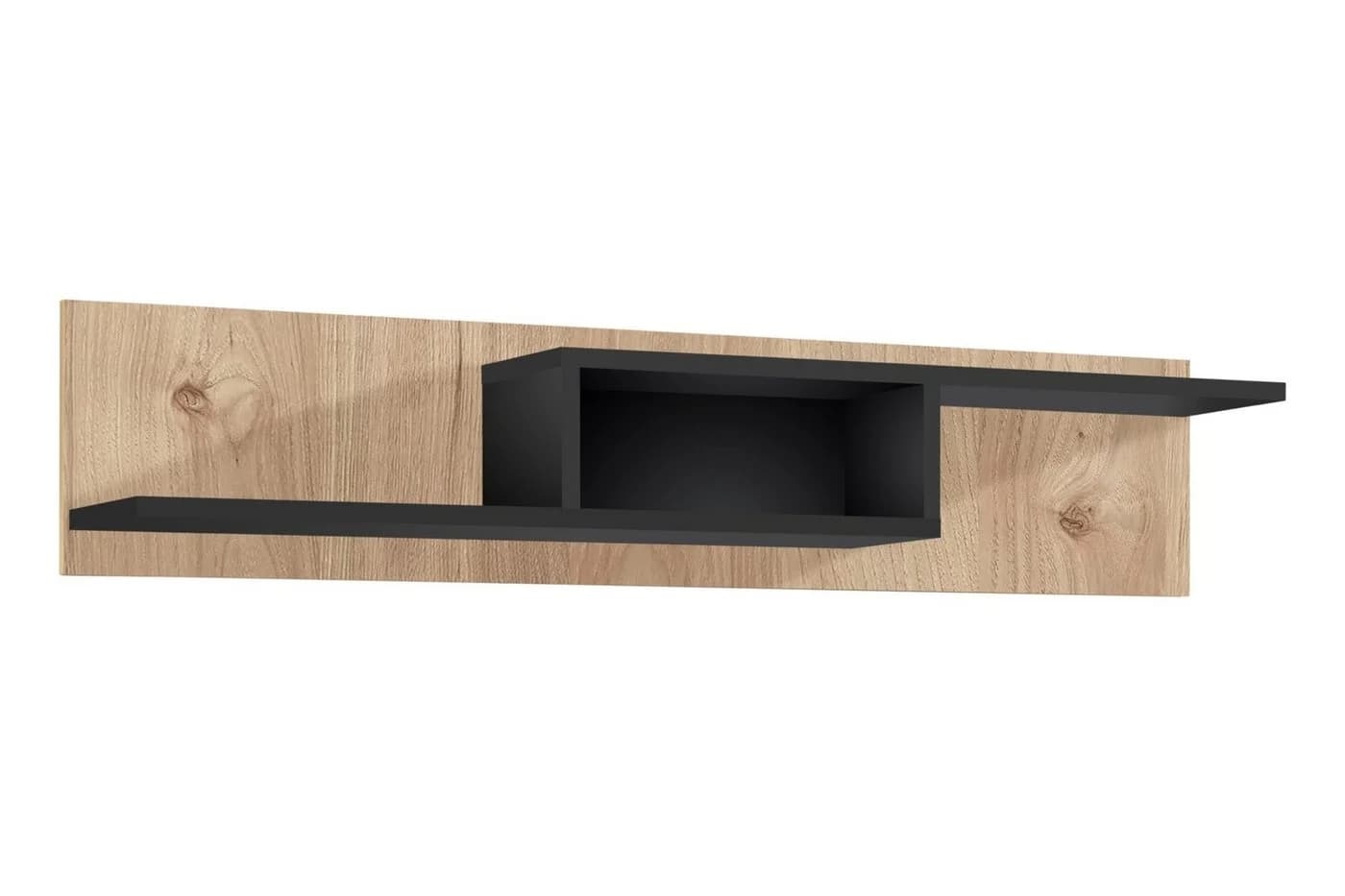 ASM-Moebel Wohnwand CROSS Hochglanz mit LED & Push-Click - Bild 5