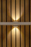 ASM-Moebel Wohnwand GUSTO Beige LED Push-Click Bild 5