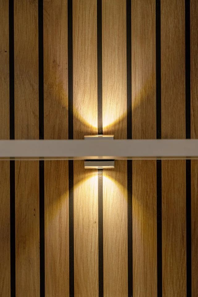 ASM-Moebel Wohnwand GUSTO Beige LED Push-Click - Bild 5
