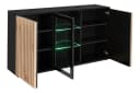 ASM-Moebel Kommode Anrichte CAMERON ZHJ mit LED-Beleuchtung und Push-Click-System Bild 4