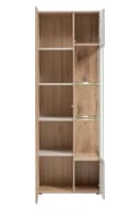 ASM-Moebel Wohnwand CATALINA Beige mit Bio-Ethanol Kamin LED Push-Click Bild 3