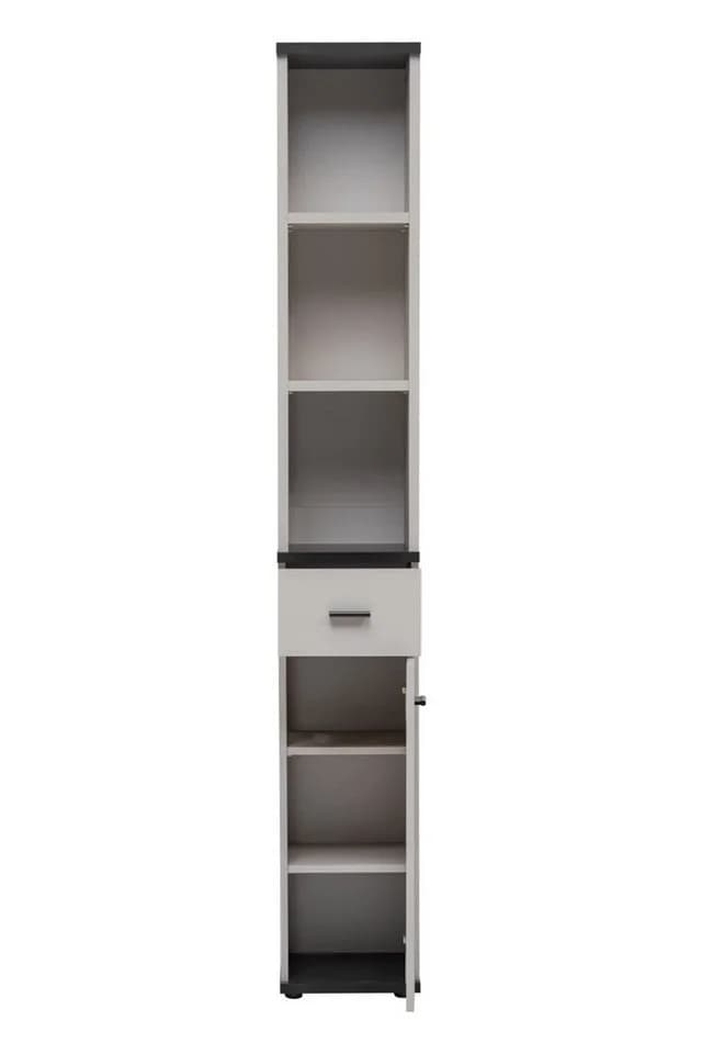 ASM-Moebel Garderoben-Set HUGO IV mit Sitzbank und Spiegel Beige - Bild 4