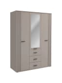 ASM-Moebel Jugendzimmer-Set Sigma Set I 6-teilig Beige mit Spiegel Bild 1