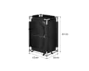 NILS CAMP Campingschrank Reiseschrank Outdoor Mehrzweckschrank mit Tragetasche Bild 3