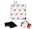 NILS CAMP Picknickdecke WALD 195x200cm Wasserdicht Outdoordecke Bild 1