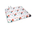 NILS CAMP Picknickdecke WALD 195x200cm Wasserdicht Outdoordecke Bild 2