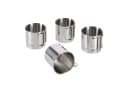 NILS CAMP Campingbecher Set 4-tlg. Edelstahl mit Faltgriff Silber Bild 5