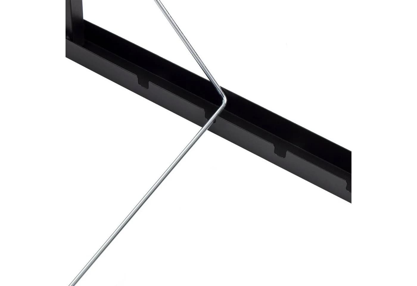 ABJ Wandwäschetrockner Zusammenklappbar Schwarz - Bild 5