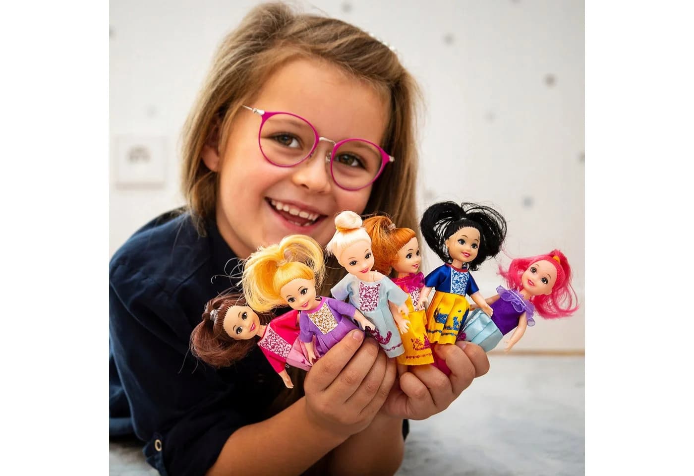 Kinderplay Dolls & Strollers Prinzessinnen Set 6-teilig Bunt