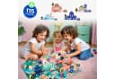 Kinderplay Dolls & Strollers Holzbausteine Stadt Set 115-tlg Lernspiel ab 3 Jahren Bild 1