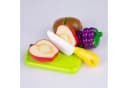 kinderplay Kaufladen Kinder Einkaufskorb Set – Lernspielzeug mit Obst Bild 3