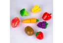 kinderplay Kaufladen Kinder Einkaufskorb Set – Lernspielzeug mit Obst Bild 4
