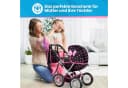 kinderplay Puppenwagen mit Tasche – verstellbar – Spielspaß ab 3 Jahren Bild 5