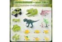 kinderplay Autorennbahn Dinosaurier Rennbahn 360 cm – flexibles Spielset Bild 3