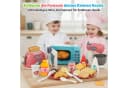 kinderplay Spielküche Set mit Mikrowelle & Zubehör Bild 1