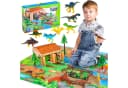 kinderplay Dino-Spielset mit Matte – 72-teilig Bild 1