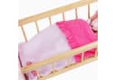 kinderplay Puppenbettwäsche-Set Kissen Decke 20-40cm Bild 3