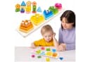 kinderplay Holz-Sortierpuzzle Montessori Lernspielzeug Bild 2