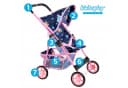 kinderplay Puppenwagen Buggy Leicht Faltbar Kinder Bild 3