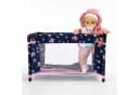 kinderplay Puppenreisebett Faltbar & Waschbar mit Tragetasche Bunt Bild 5