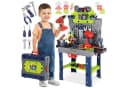 kinderplay Lernspielzeug Kinder Werkbank mit Bohrmaschine – 2in1 Set Bild 2