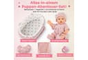 Kinderplay Dolls & Strollers Babypuppe mit Tragebett – Erste Babypuppe – Spielset für Kinder Bild 1