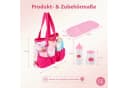 Kinderplay Dolls & Strollers Puppen Accessoires-Set Puppen Pflegeset mit Tasche Bild 3