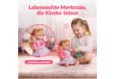 Kinderplay Dolls & Strollers Babypuppe Rosa mit Zubehör Bild 5