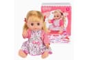 Kinderplay Dolls & Strollers Babypuppe MiMi mit Friseurset rosa sprechend Bild 2