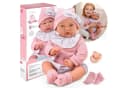 Kinderplay Dolls & Strollers Babypuppe Lili 41 cm Interaktive Babypuppe Realistisch Sprechend Bild 2