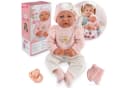 Kinderplay Dolls & Strollers Babypuppe Sprechende Babypuppe Lili 41 cm weich & interaktiv ab 3 Jahren Bild 2