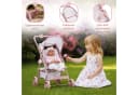 kinderplay Puppenbuggy Puppenwagen Buggy Leicht Faltbar Rosa Bild 3