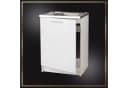 STAMAR Spülenschrank 60cm Weiß Deante Edelstahlspüle Bild 4