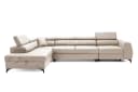 Muffo Ecksofa Piero maxi mit Schlaffunktion und Bettkasten Beige Bild 1
