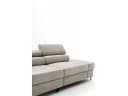Muffo Ecksofa PRIAM XXL Beige Schlaffunktion Bettzeugbehälter Bild 5