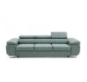 Muffo Sofa WILD 3 Grün mit Schlaffunktion und verstellbaren Kopfstützen Bild 4