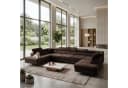 Muffo Ecksofa WILD Maxi U2 Braun mit Schlaffunktion und Bettkasten Bild 2