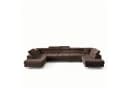 Muffo Ecksofa WILD Maxi U2 Braun mit Schlaffunktion und Bettkasten Bild 4