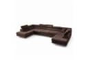 Muffo Ecksofa WILD Maxi U2 Braun mit Schlaffunktion und Bettkasten Bild 5