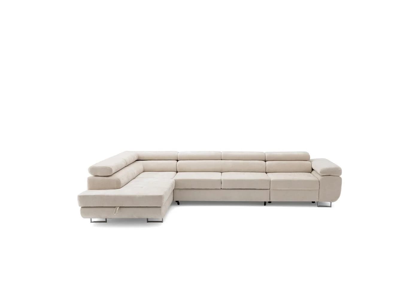 Muffo Ecksofa Wild Maxi Beige mit Schlaffunktion & Bettkasten - Bild 4