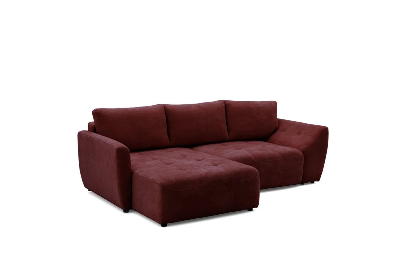 Muffo Ecksofa NICE Chenille mit Schlaffunktion & Bettwäschebehälter - Bild 5
