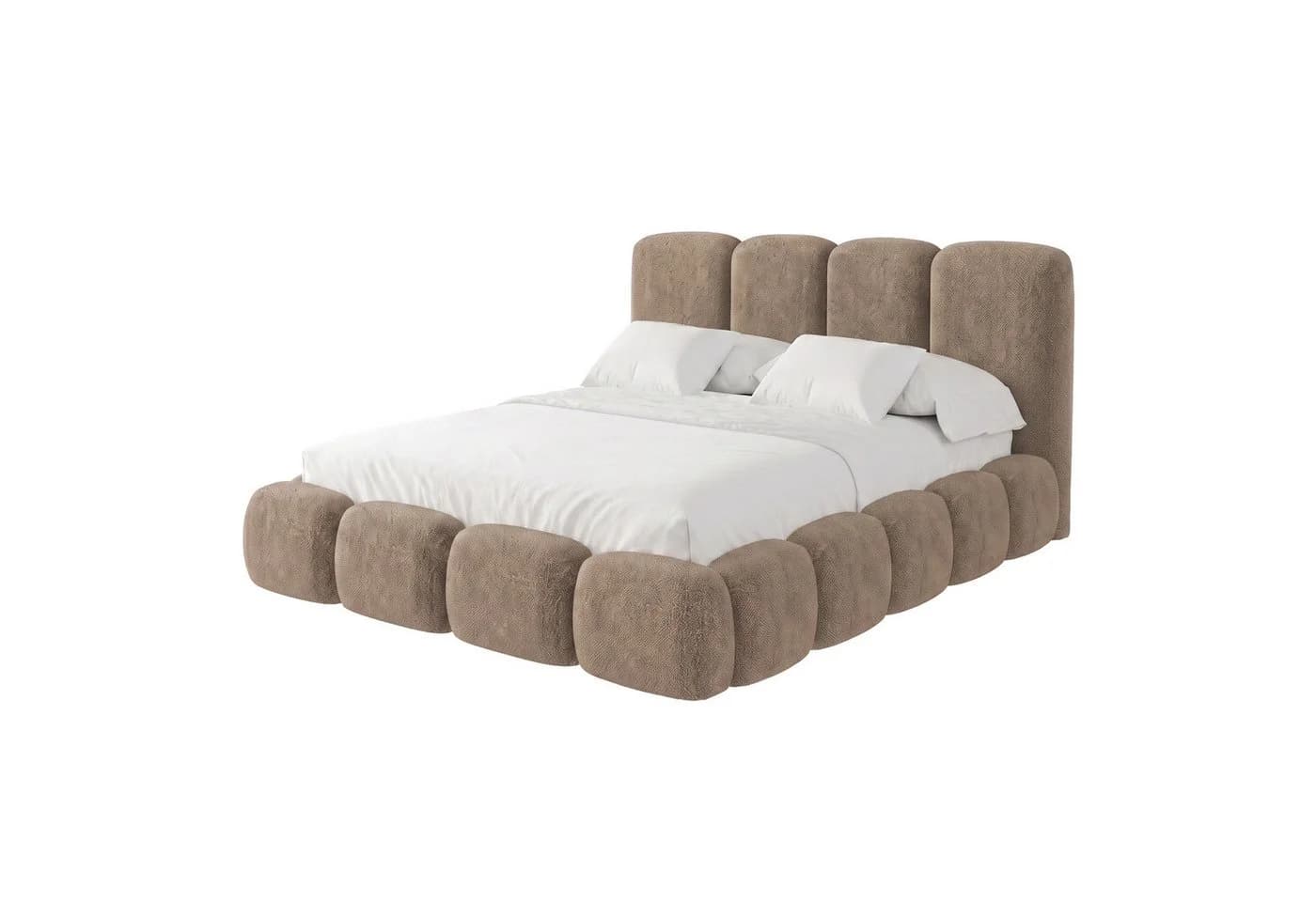Muffo Polsterbett SUENO MAXI mit Bettkasten und Metalllattenrost - Bild 4