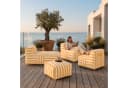 Muffo Gartenlounge-Set SOFT SET 3 Gelb Outdoor Bild 2