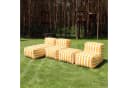 Muffo Gartenlounge-Set SOFT SET 3 Gelb Outdoor Bild 5