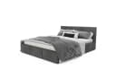 Muralo Polsterbett mit Bettkasten Grau Magic Velvet Bild 2